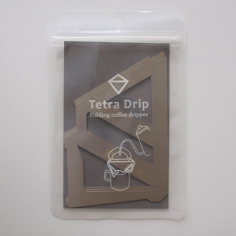 日本製【MUNIEQ】Tetra Drip 攜帶型濾泡咖啡架 02T (Titanium)