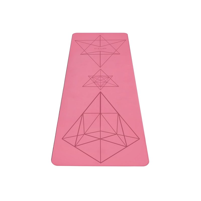 Clesign Pro Yoga Mat 瑜珈墊 4.5mm - Pink