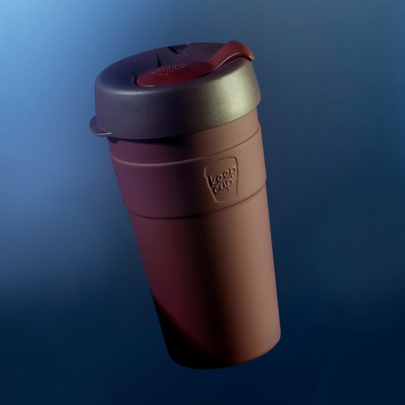 澳洲 KeepCup 雙層真空隨身杯 L - 甜酒紅