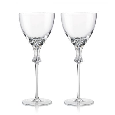 歐洲 ROGASKA 水晶玻璃 OMEGA 歐米茄 白酒杯 2支裝