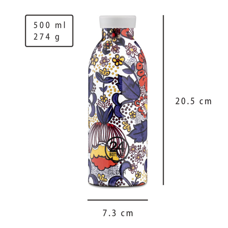 24Bottles不鏽鋼雙層保溫瓶500ml(附濾茶器)_商品說明