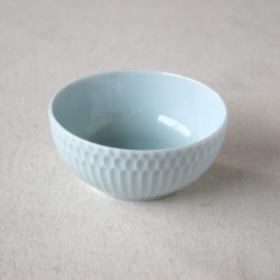 日本 小田陶器 漣漪系列 湯碗 10cm (青白)