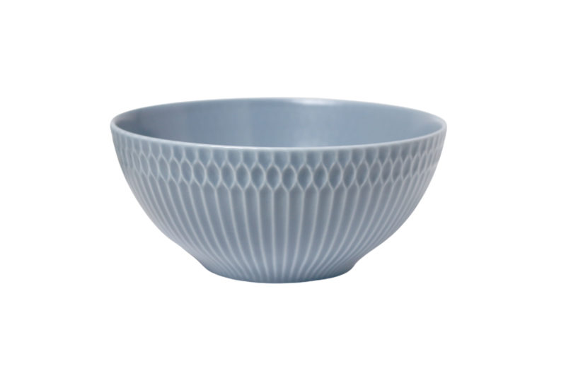 日本 小田陶器 漣漪系列 拉麵碗 19cm (藍灰)