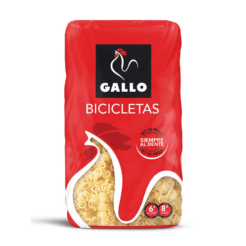 西班牙 Gallo 腳踏車造型麵 450g