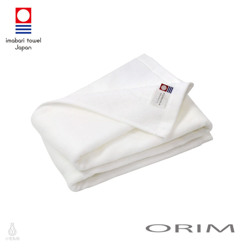 日本 ORIM 飯店級今治毛巾 VELOUR PRO 絨毛速乾款 (雪白色)