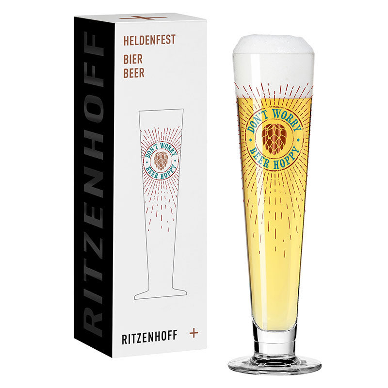 德國 RITZENHOFF 英雄節系列 經典啤酒杯-歡愉花釀