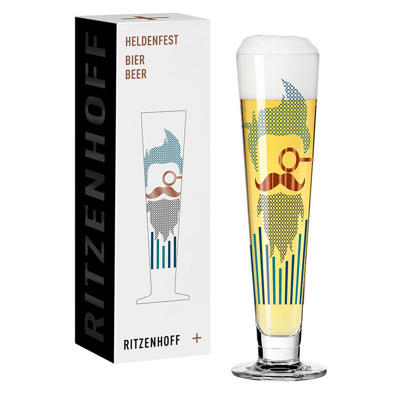 德國 RITZENHOFF 英雄節系列 經典啤酒杯-啤酒紳士