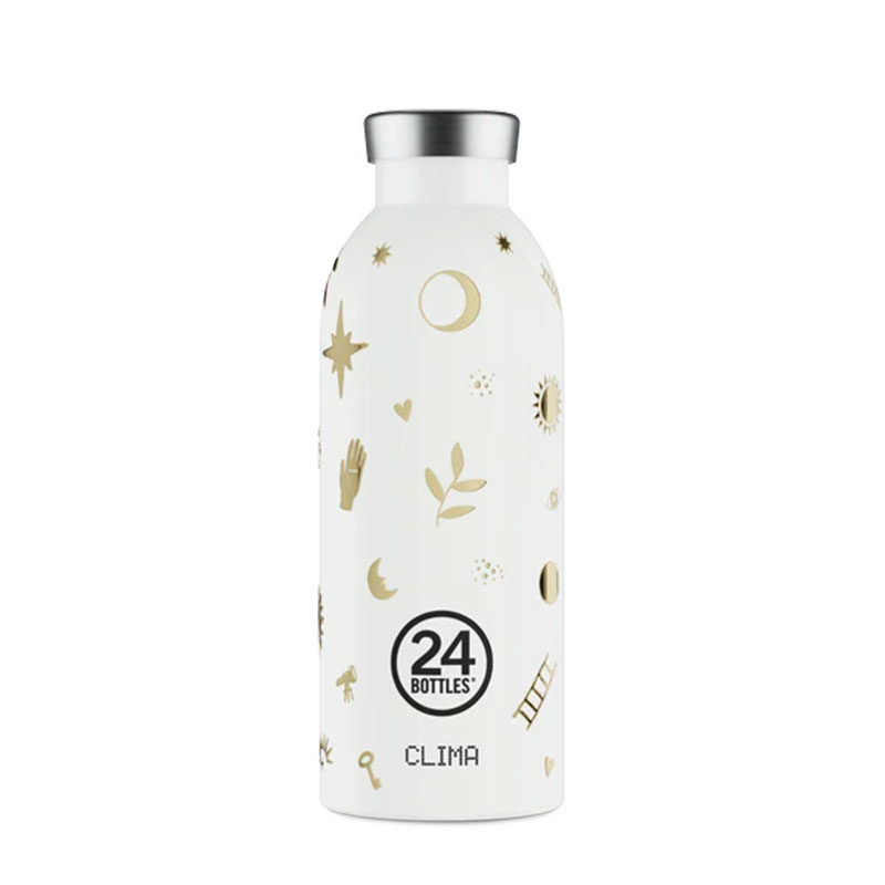 義大利 24Bottles 不鏽鋼雙層保溫瓶 500ml (星空訊息)