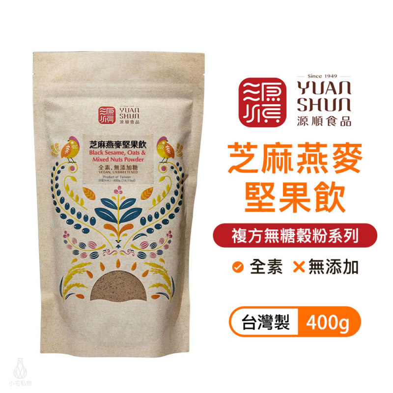 源順 芝麻燕麥堅果飲 400g