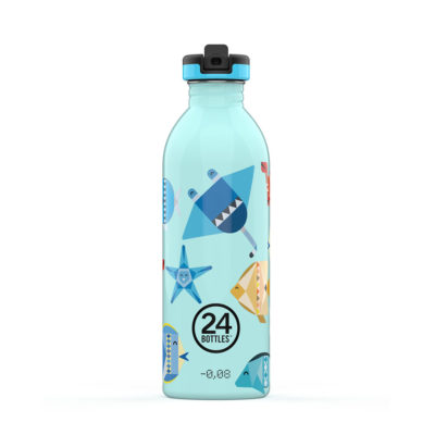 義大利 24Bottles 輕量吸嘴冷水瓶 500ml (海底小樂園)