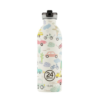 義大利 24Bottles 輕量吸嘴冷水瓶 500ml (車車大縱走)