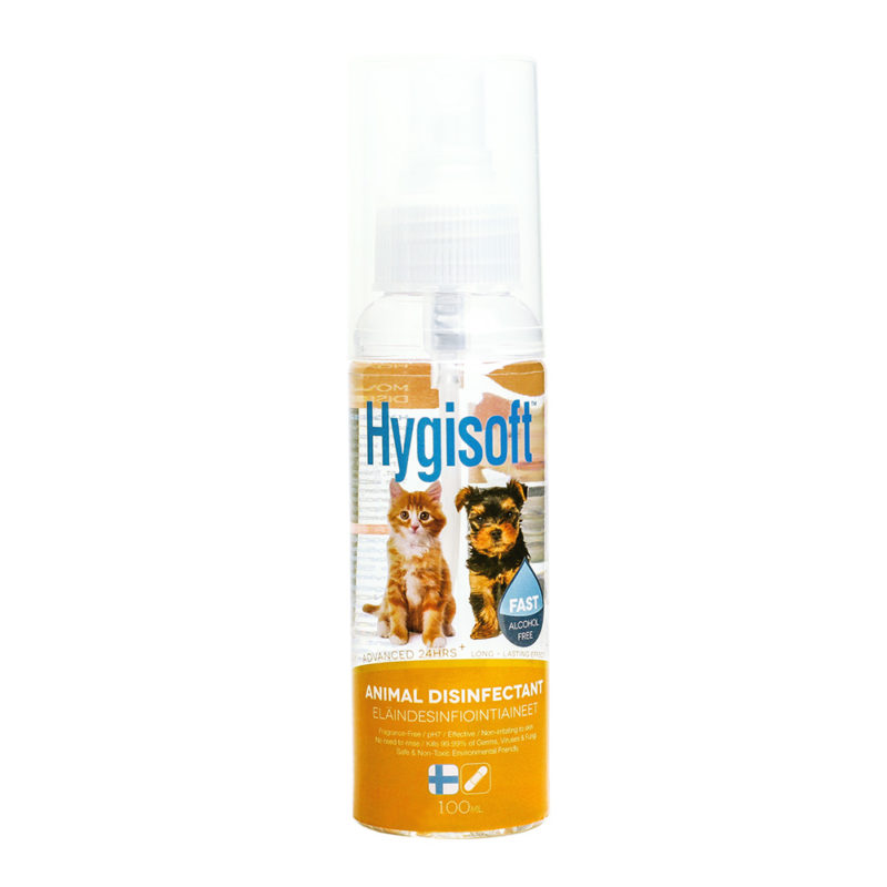 芬蘭 Hygisoft 科威 寵物體味控制抗菌噴霧 100ml