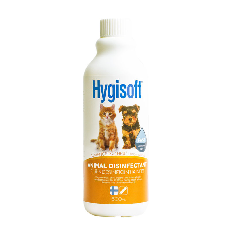 芬蘭 Hygisoft 科威 寵物體味控制抗菌噴霧 500ml 補充瓶