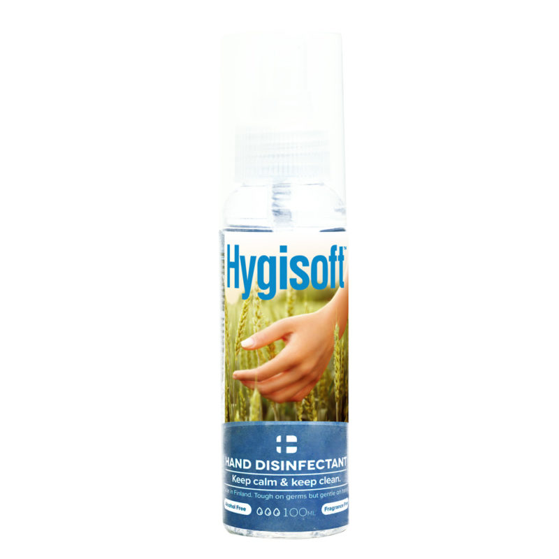 芬蘭 Hygisoft 科威 護膚抗菌乾洗手 100ml