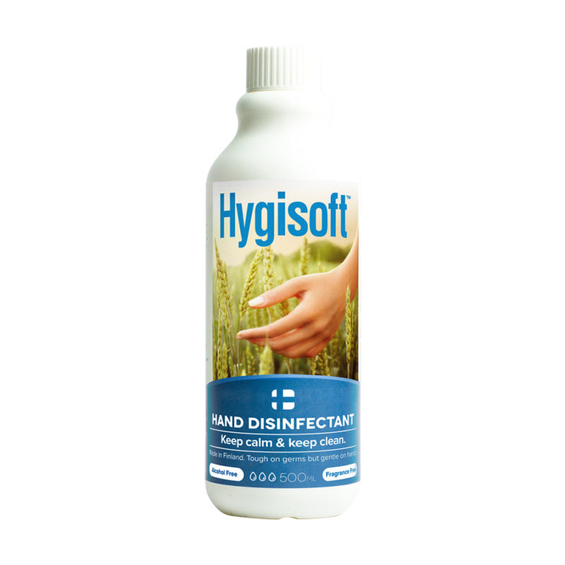 芬蘭 Hygisoft 科威 護膚抗菌乾洗手 500ml 補充瓶