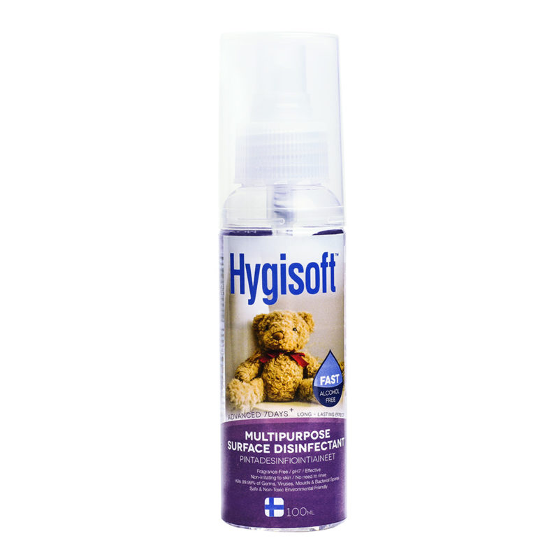 芬蘭 Hygisoft 科威 多用途表面殺菌消毒噴霧 100ml